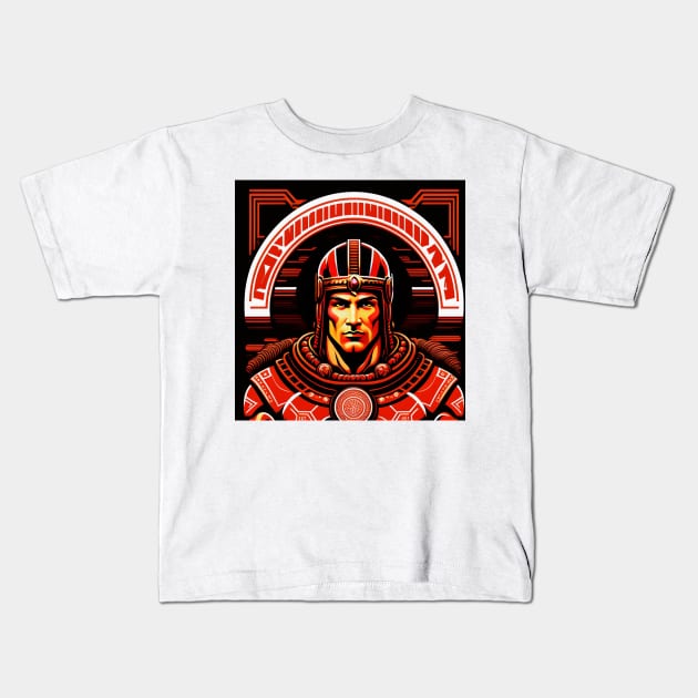 Great Spartan Strong Kids T-Shirt by Zachariya420